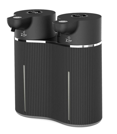 Bezdotykový dávkovač mýdla 2 v 1 černý M11B