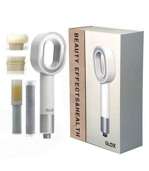 Filtrační sprchová hlavice sada bílá SH001W